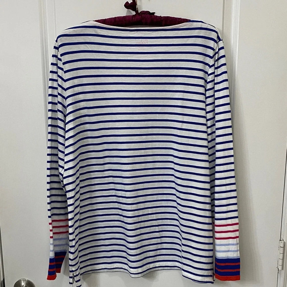 Boden Multicolor Striped Long Sleeve Tee - Picture 3 of 6